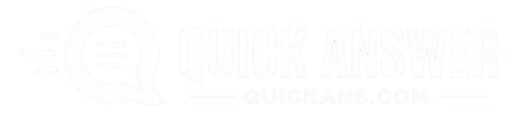 QuickAns – Ask Any Question & Get Instant Answers