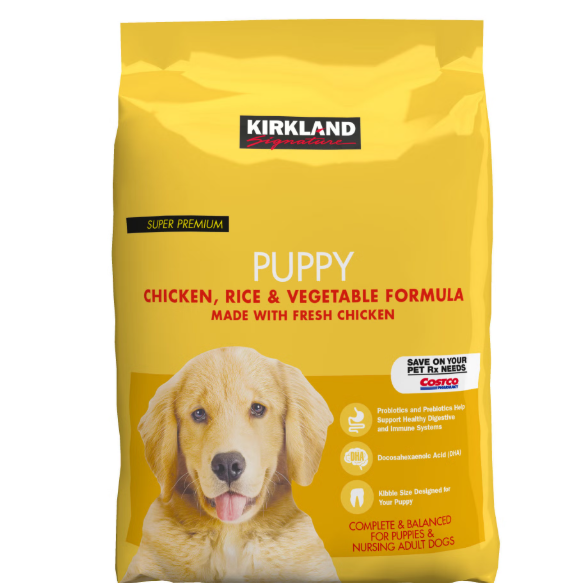 Best budget friendly puppy food Costco Kirkland Signature
