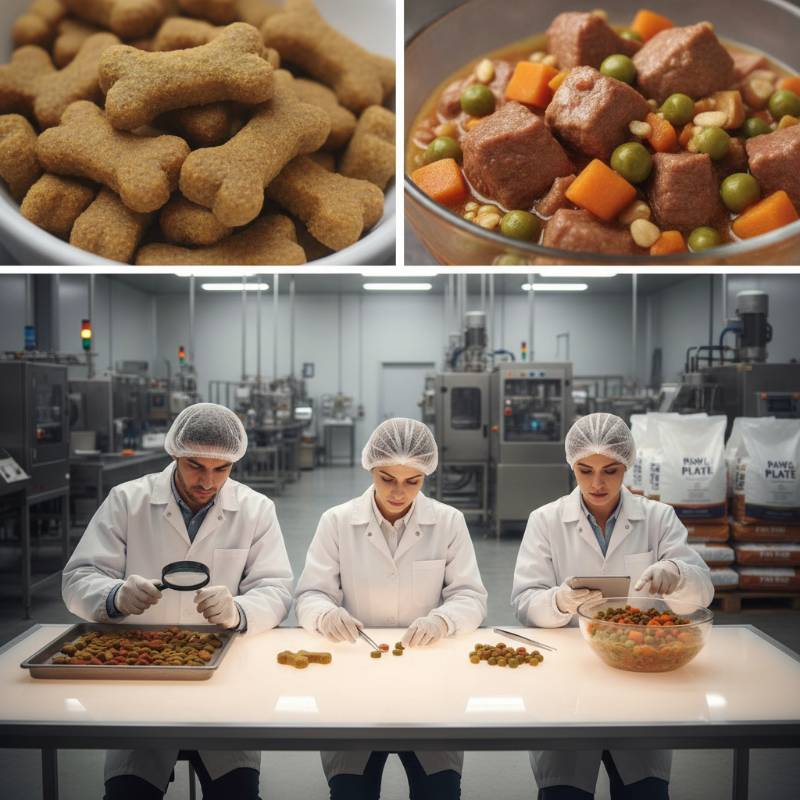 Logo of Diamond Pet Foods manufacturing facility in the USA